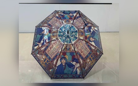 Custom Digital Print Transparent Umbrella