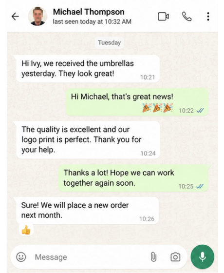 Customer review 1